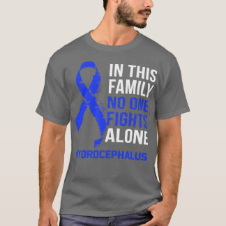 Hydrocephalus-Bewusstsein Niemand kämpft allein Ho T-Shirt