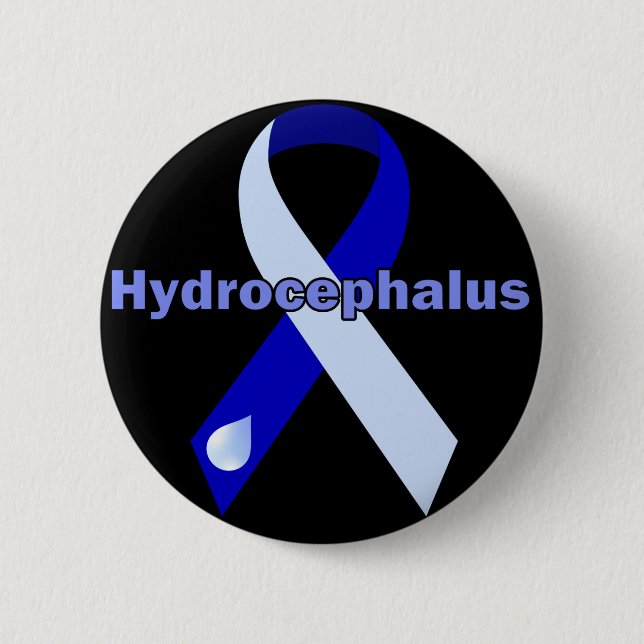 Hydrocephalus-Knopf Button (Vorderseite)