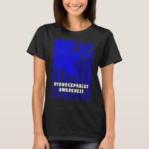Hydrocephalus Survivor Bewährter Sensibilisierungs T-Shirt