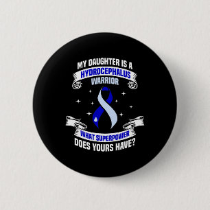 Hydrocephalus Survivor Daughter Power Sensibilisie Button