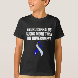 Hydrocephalus Survivor Government Awareness Warrio T-Shirt