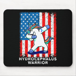 Hydrocephalus Survivor Hardwork Awareness Warrier Mousepad
