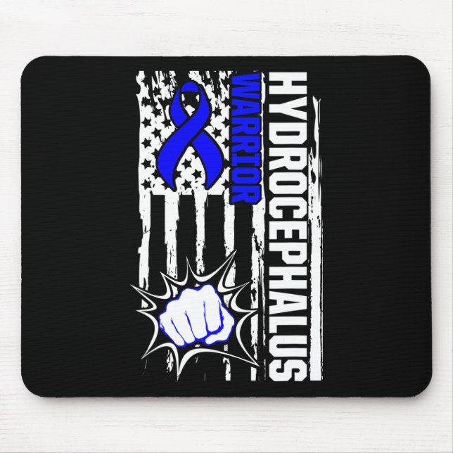 Hydrocephalus Survivor Inspirierend Sensibilisieru Mousepad (Vorne)