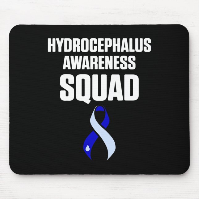 Hydrocephalus Survivor Squad Awareness Warrier Mousepad (Vorne)