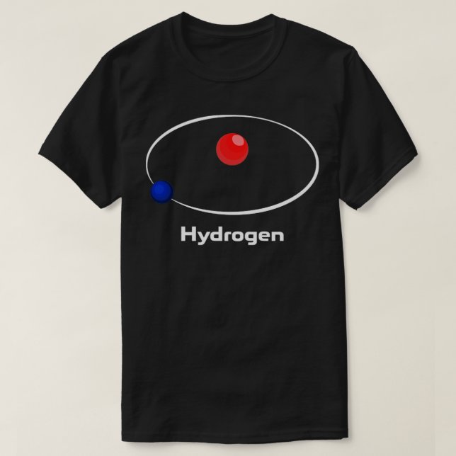 Hydrogen Atom T-Shirt (Design vorne)