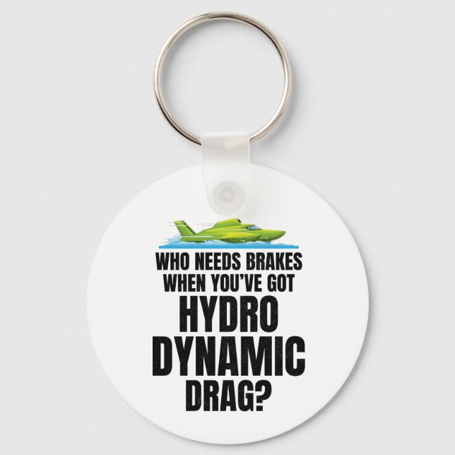 Hydroplane Racing Hydrodynamic Brakes nicht inbegr Schlüsselanhänger (Vorderseite)