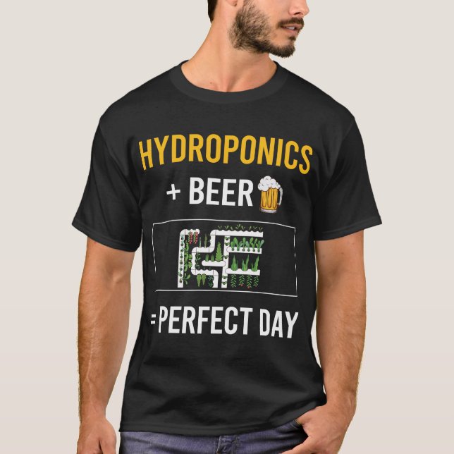 Hydroponic Beer Day T-Shirt (Vorderseite)