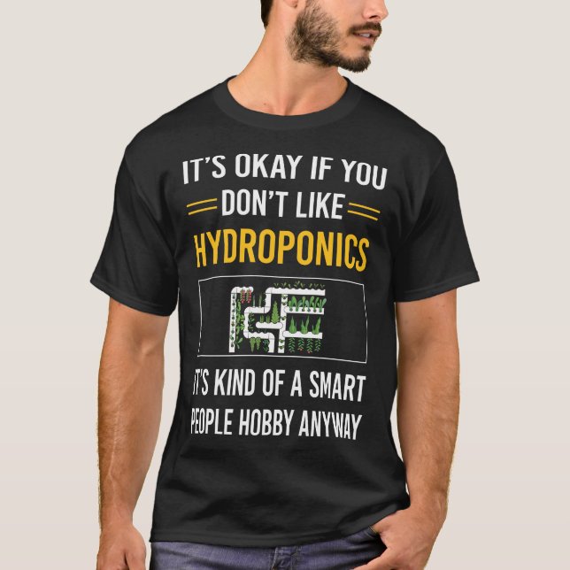 Hydroponic Smart People T-Shirt (Vorderseite)
