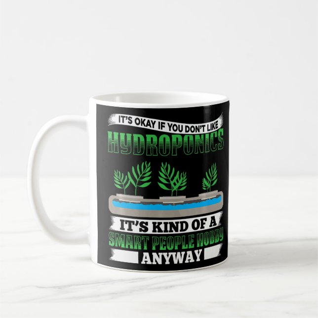 Hydroponics Sprichwort Garticulture Experte Garde Kaffeetasse (Links)