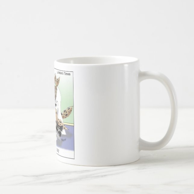 Hyena Dentistry Funny Gifts, T-Shirts & Sammlerstü Kaffeetasse (Rechts)
