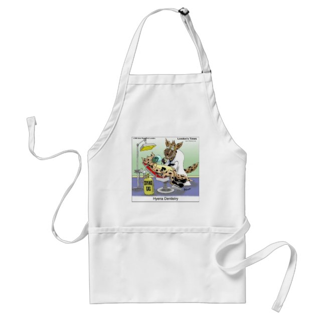 Hyena Dentistry gibt T-Shirts Tasse Karten etc. Schürze (Vorne)
