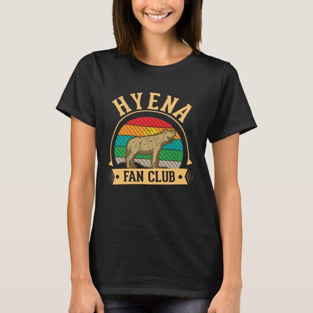 Hyena Fan Club Aardwolf Hyena T-Shirt (Vorderseite)