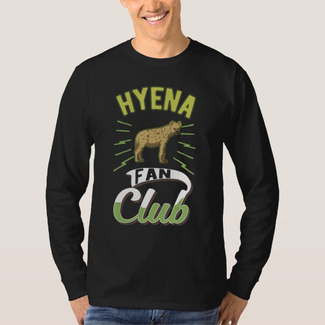 Hyena Fan Club Aardwolf Hyena T-Shirt (Vorderseite)