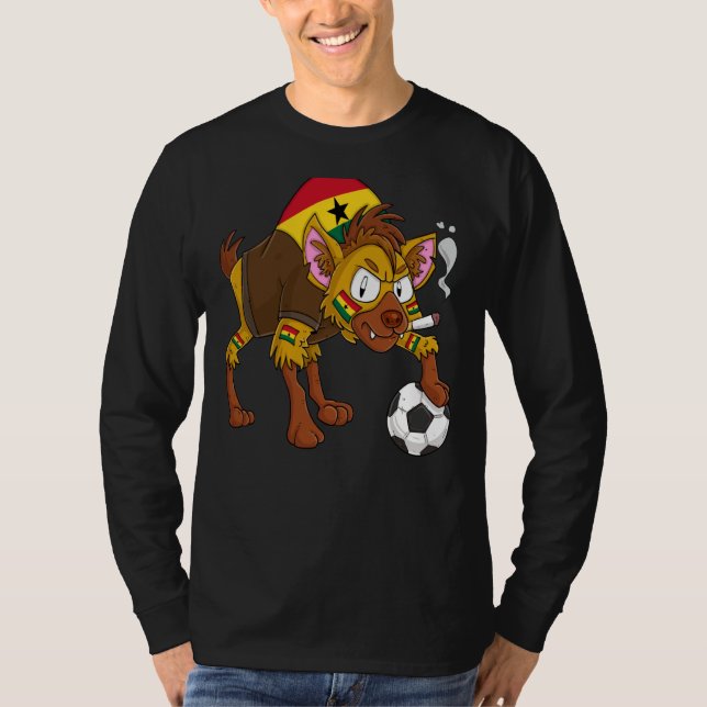 Hyena Fan Ghana T-Shirt (Vorderseite)