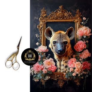 Hyena Floral Vex Dekoratives Seidenpapier