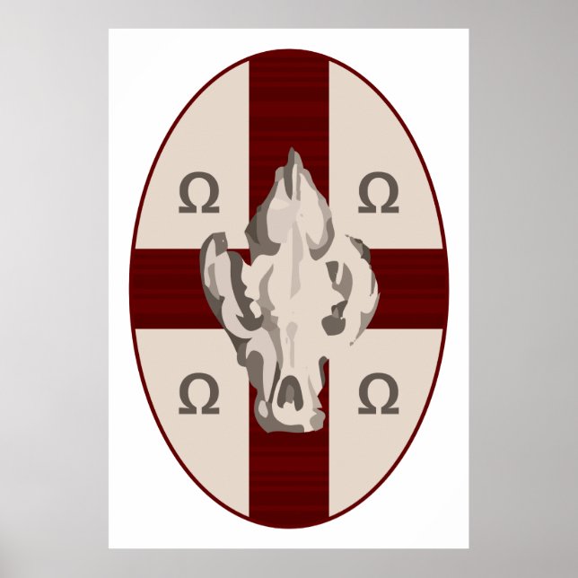 Hyena Shield Poster (Vorne)