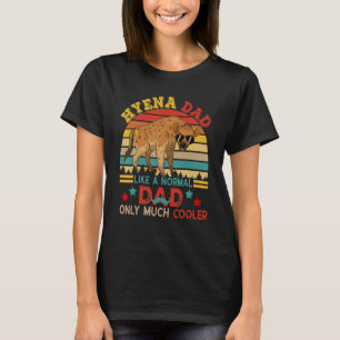 Hyena Vater Definition viel Cooler Niedlich Hyena T-Shirt