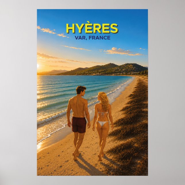 Hyères Poster (Vorne)