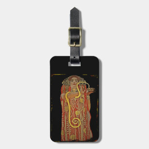 Hygeia mit Schlange in ihren Händen Gepäckanhänger