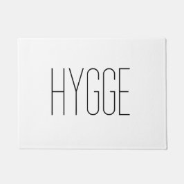 Hygge Black Thin Fußmatte