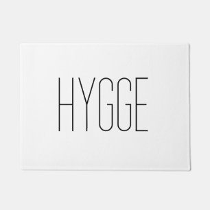 Hygge Black Thin Fußmatte