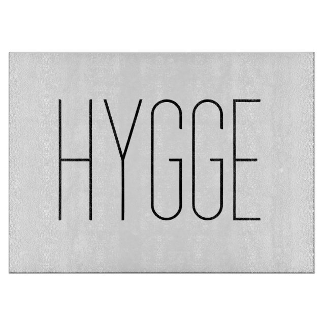 Hygge Black Thin Schneidebrett (Vorderseite)