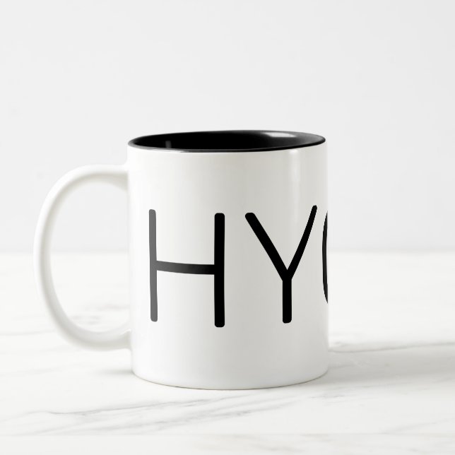 Hygge Black Zweifarbige Tasse (Links)