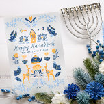 Hygge Blue | Yellow Unique Happy Hanukkah Acryleinladungen<br><div class="desc">Dieses einzigartige "Happy Hanukkah"-Design ist perfekt für Ihre Winterurlaub-Grußfreuden geeignet und bietet eine große Auswahl an Grafiken im Stil von Hyge,  die in einem gemütlichen und fröhlichen Muster angeordnet sind. Composite Design von Holiday Hearts Designs.</div>