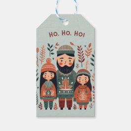 Hygge Christmas Scandinavian Cozy Family Geschenkanhänger
