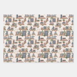 Hygge Cozy Book Corner Geschenkpapier Set