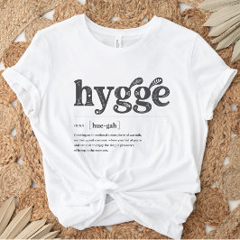 Hygge Definition Quote skandanavische gemütliche J T-Shirt