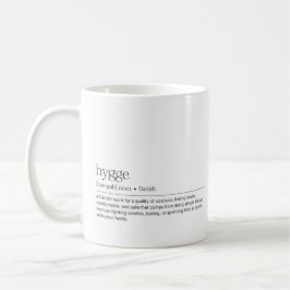 Hygge Definition-Tasse Kaffeetasse