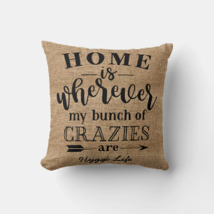Hygge-Dekor - Zuhause, wo immer meine Kreativität  Kissen
