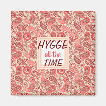 HYGGE die ganze Zeit Cozy Pink Paisley