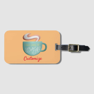 Hygge Drink Self-Care Thunder_Cove Gepäckanhänger