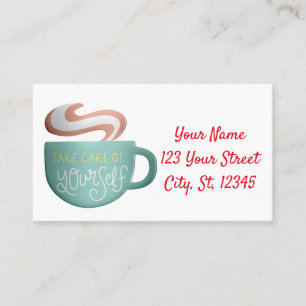 Hygge Drink Self-Care Thunder_Cove  Visitenkarte