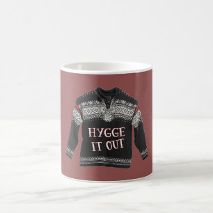 HYGGE ES HERAUS (rote Tasse) Kaffeetasse