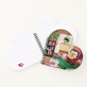 Hygge Igel Notebook Notizbuch
