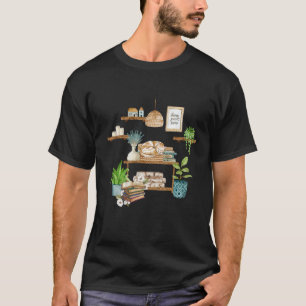 Hygge Katzen Zuhause Süßes Zuhause Cluttercore mit T-Shirt