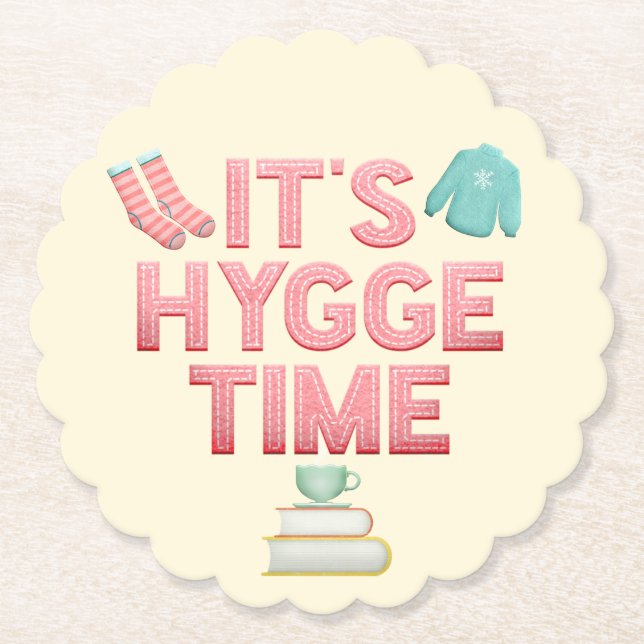 Hygge Time Untersetzer (Vorderseite)