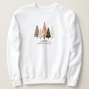 Hygge Weihnachtsbaum Sweatshirt