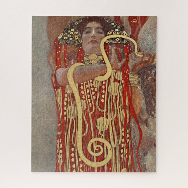 Hygieia von Gustav Klimt (Vertikal)