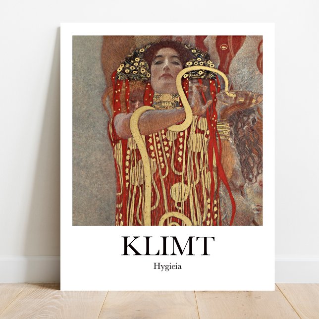 Hygieia von Gustav Klimt Poster (Bring Health & Beauty Home: Klimt's "Hygieia." Gilded Age masterpiece)