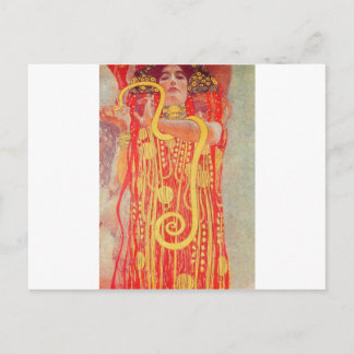 Hygieia von Gustav Klimt Postkarte