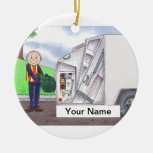 Hygiene-Ingenieur - Mann Keramik Ornament