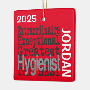 Hygieniker Extraordinaire CUSTOM Keramikornament
