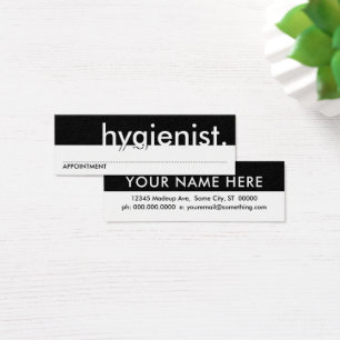Hygieniker. (Verabredungskarte)