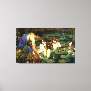 Hylas und das Nymphen ~ John William Waterhouse Leinwanddruck