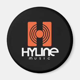 Hyline Music aimant Black/oranges