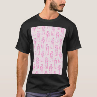 Hypatia Pink Hintergrund T-Shirt